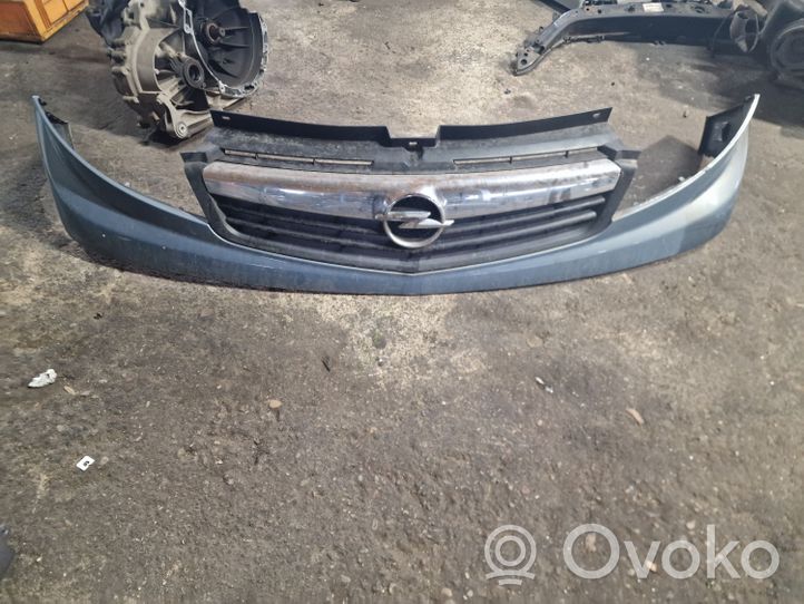 Opel Vivaro Grille calandre supérieure de pare-chocs avant 