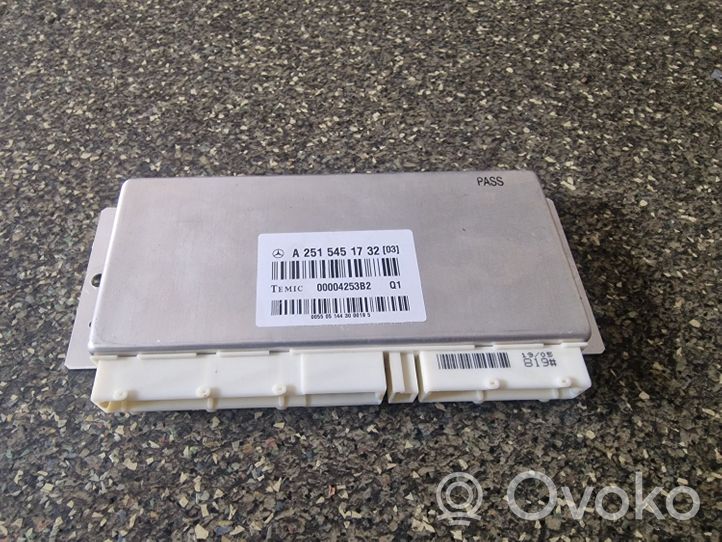 Mercedes-Benz ML W164 Module confort A2515451732