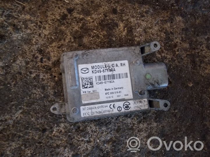 Mazda CX-5 Capteur radar d'angle mort KD4967Y80A