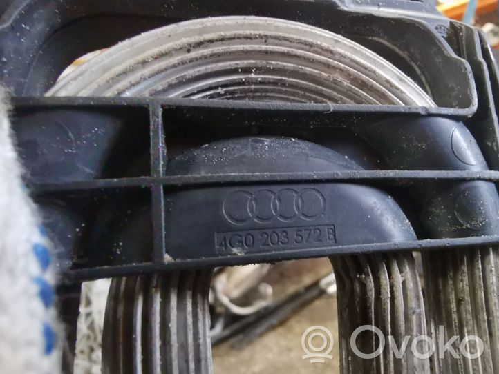 Audi A6 S6 C7 4G Refroidisseur de carburant, radiateur 4G0203572B