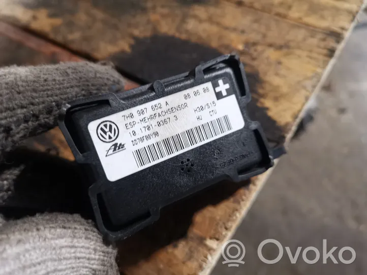 Audi Q7 4L Sensor ESP de aceleración de frecuencia del intermitente 7H0907652A