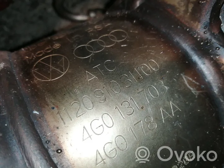 Audi A6 S6 C7 4G Katalysaattori/FAP/DPF-hiukkassuodatin 4G0131765