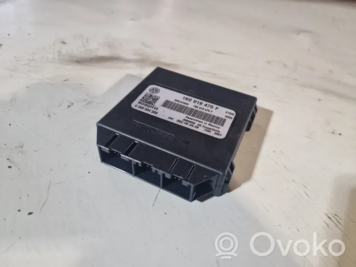 Volkswagen Scirocco Parking PDC control unit/module 1K0919475F