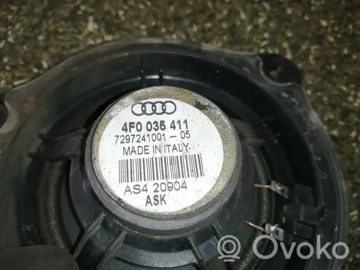 Audi A6 S6 C6 4F Haut-parleur de porte avant 4F0035411