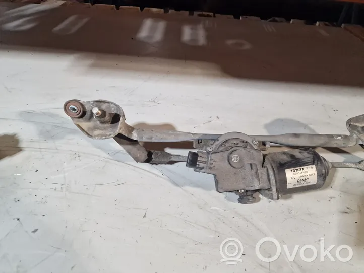 Toyota Corolla Verso AR10 Tringlerie et moteur d'essuie-glace avant 851100F020