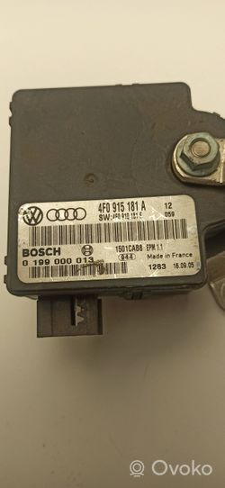 Audi A6 S6 C6 4F Maitinimo valdymo blokas 4F0915181A