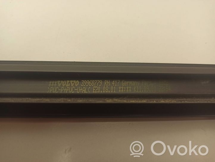 Volvo V70 Roof trim bar molding cover 39968779