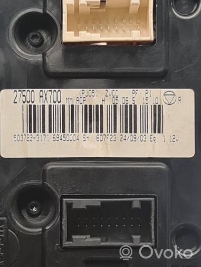 Nissan Micra Panel klimatyzacji / Ogrzewania 69457036