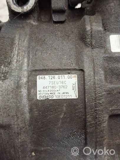 Porsche Cayenne (9PA) Ilmastointilaitteen kompressorin pumppu (A/C) 94812601100
