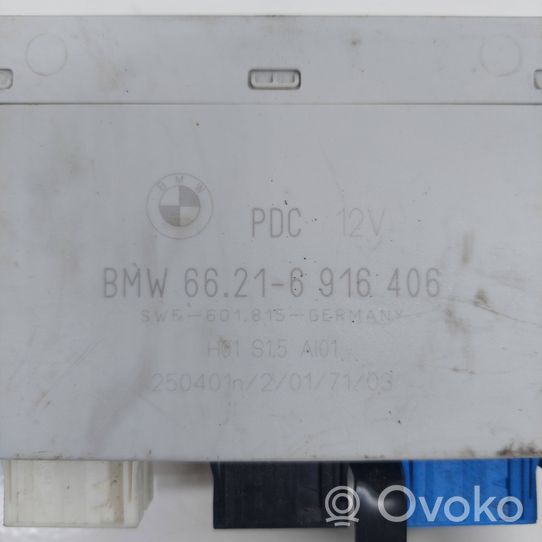 BMW 5 E39 Sterownik / Moduł parkowania PDC 66216916406