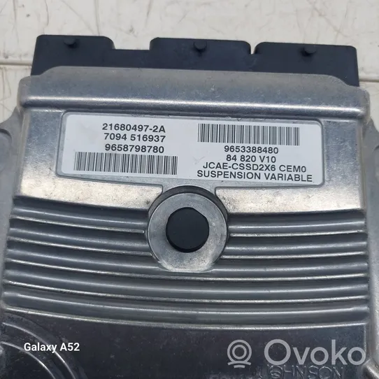 Peugeot 407 Pārnesumkārbas vadības bloks 9658798780