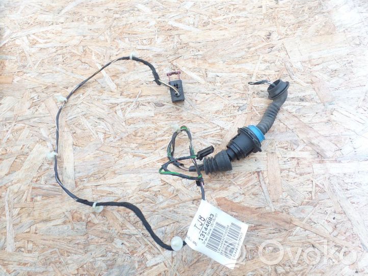 Opel Corsa D Rear door wiring loom 