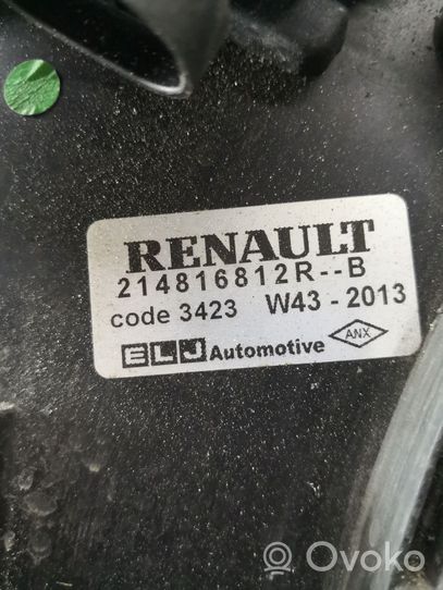 Renault Clio IV Ventilateur de refroidissement de radiateur électrique 214816812R