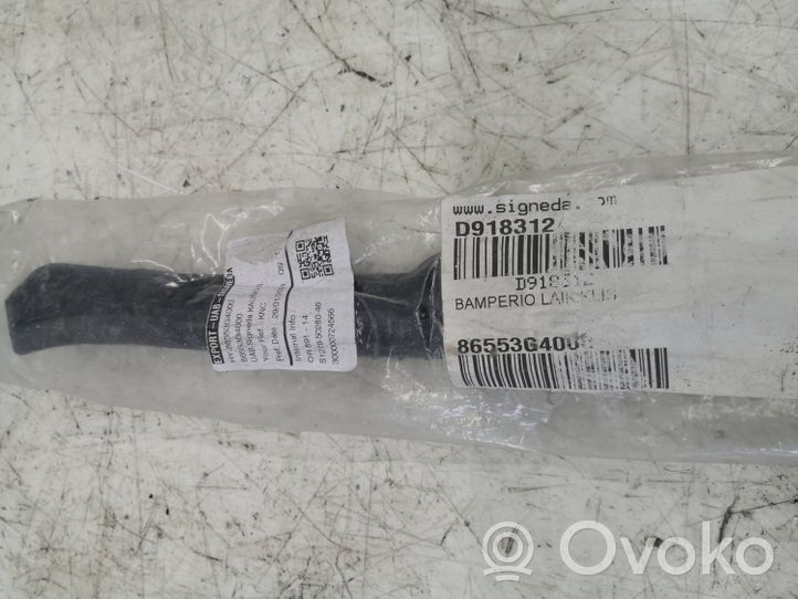 Hyundai i30 Staffa di rinforzo montaggio del paraurti anteriore 86553G4000