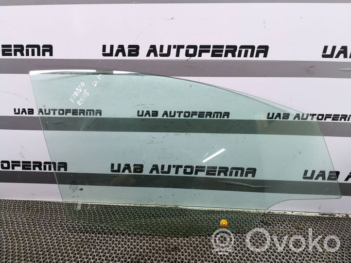 Ford Fiesta Front door window glass four-door 8A61A21410A