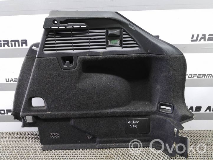 Audi Q2 - Tavaratilan sivuverhoilu 81A863880