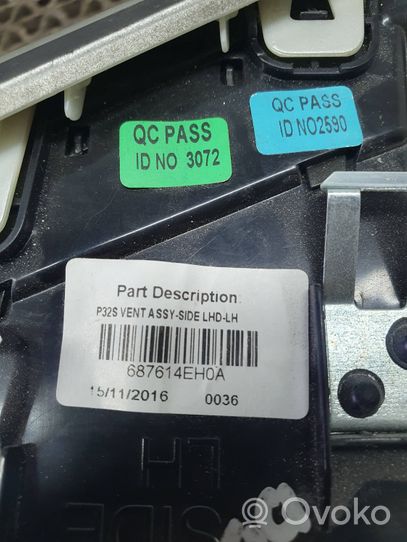 Nissan Qashqai Šoninės oro grotelės 687614EA0A