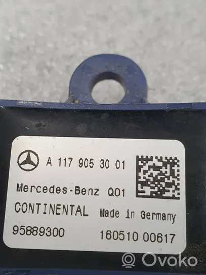 Mercedes-Benz CLA C117 X117 W117 Czujnik uderzenia Airbag A1179053001