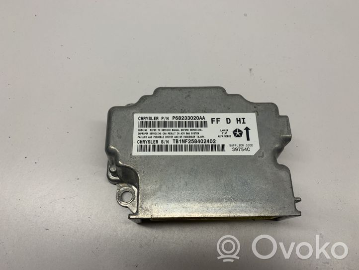 Fiat 500 Module de contrôle airbag 68233020AA