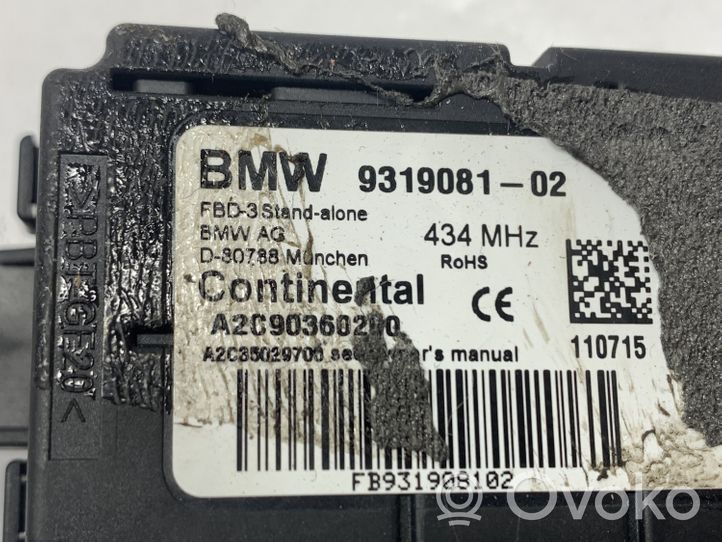 BMW X5 F15 Rilevatore/sensore di movimento 9319081