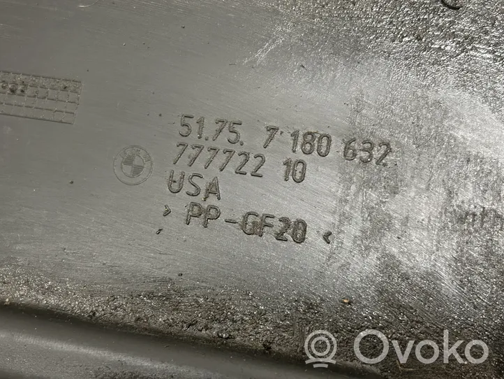 BMW X5 E70 Osłona pod zderzak przedni / Absorber 7180632