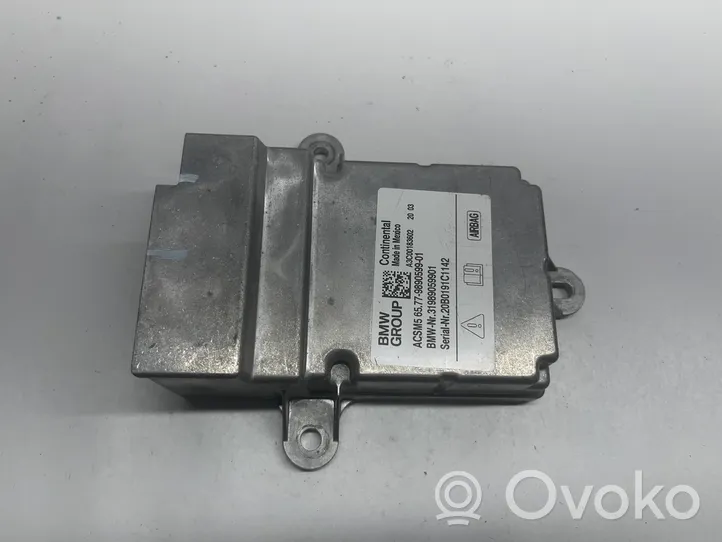 BMW X5 G05 Module de contrôle airbag 9890599