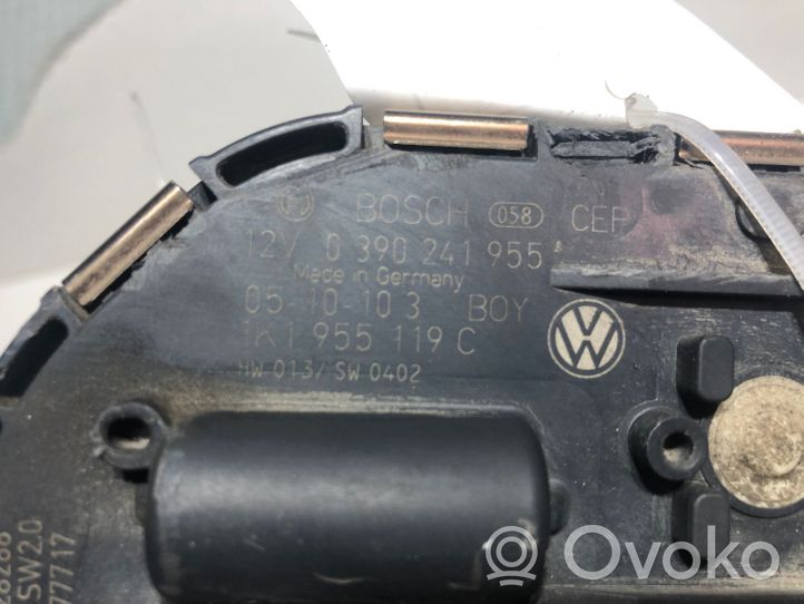 Volkswagen Jetta V Etupyyhkimen vivusto ja moottori 1K1955119C