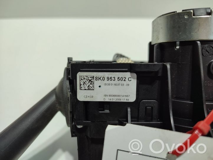 Audi A5 8T 8F Wiper turn signal indicator stalk/switch 8K0953502C