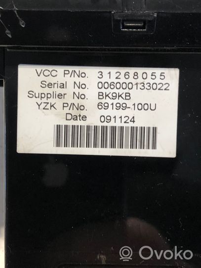 Volvo C30 Bildschirm / Display / Anzeige 31268055