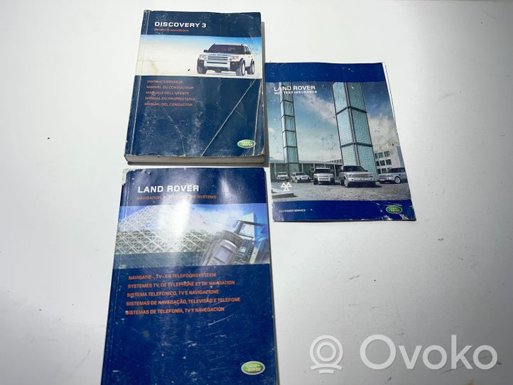 Land Rover Discovery 3 - LR3 Libro con el historial de mantenimiento del propietario 