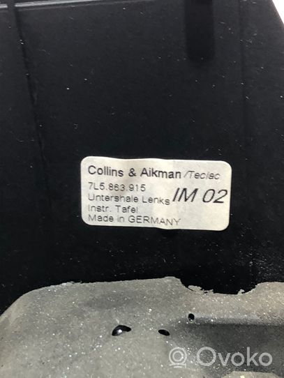 Porsche Cayenne (9PA) Ohjauspyörän pylvään verhoilu 7L5863915