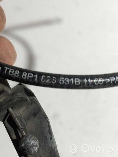 Audi A3 S3 8P Engine bonnet/hood lock release cable 8P1823531B