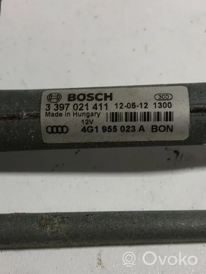 Audi A7 S7 4G Etupyyhkimen vivusto ja moottori 4G1955023A