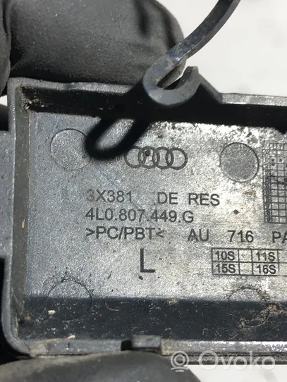 Audi Q7 4L Tappo/coprigancio di traino paraurti posteriore 4L0807449G