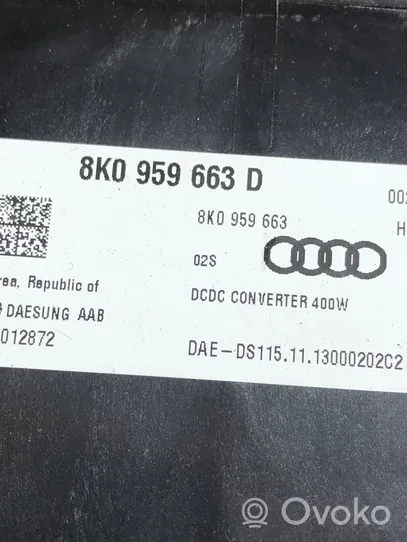 Audi A5 Sportback 8TA Muut ohjainlaitteet/moduulit 8K0959663D
