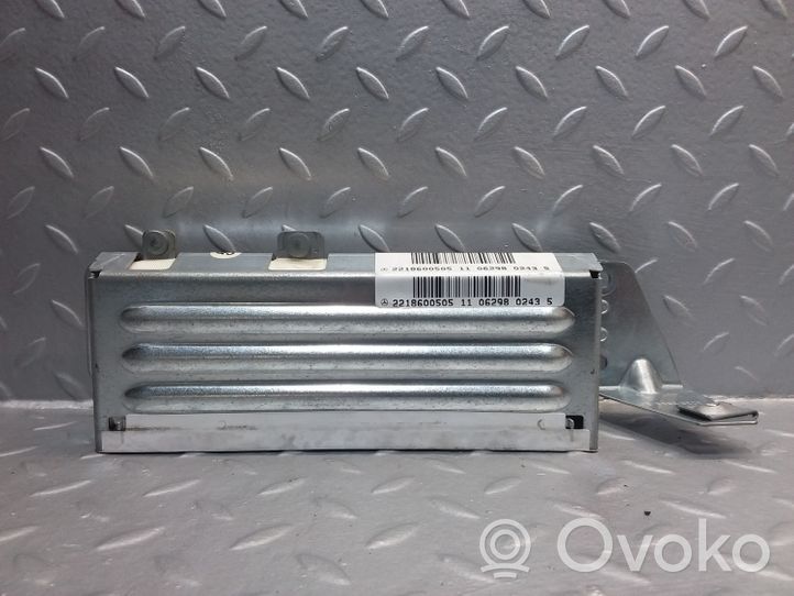 Mercedes-Benz S W221 Takaoven turvatyyny A2218600505