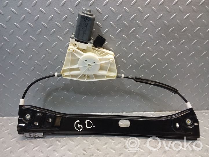 Mercedes-Benz S W221 Rear door window regulator with motor A2218203042