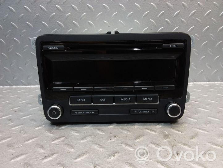 Volkswagen PASSAT B7 USA Radio/CD/DVD/GPS-pääyksikkö 1K0035164F