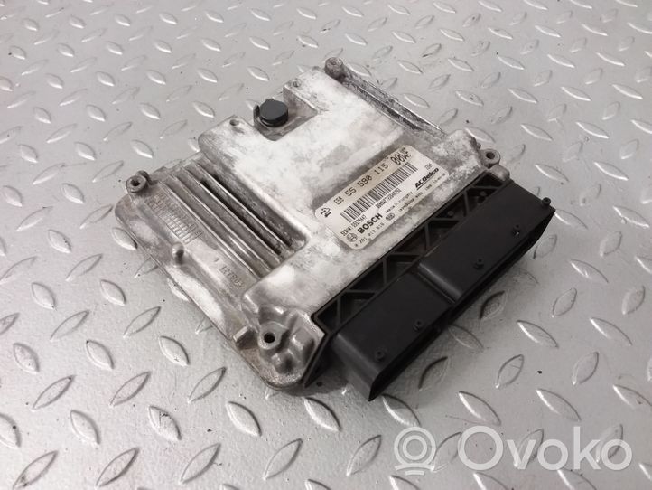 Opel Corsa D Centralina/modulo del motore 55590115