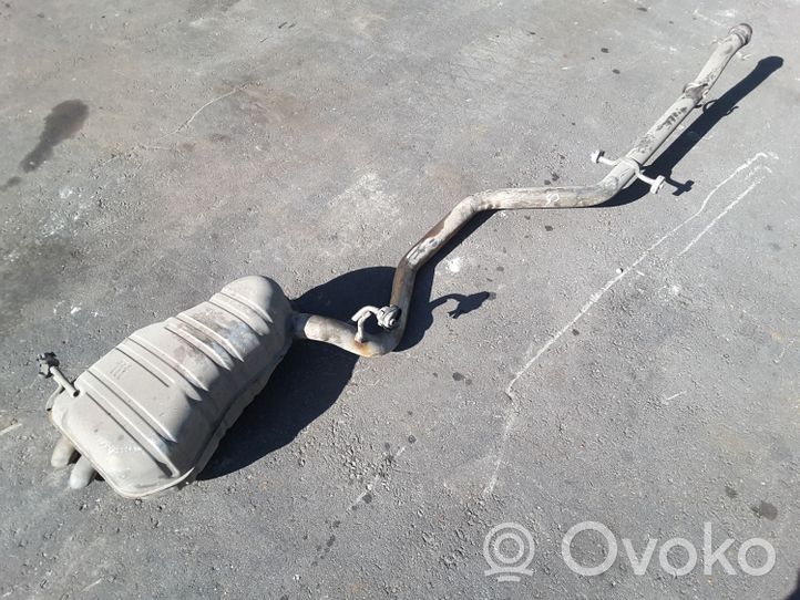 Citroen C5 Muffler/silencer 9661071480