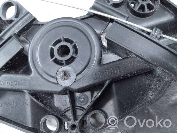 Volvo XC90 Mécanisme de lève-vitre avant sans moteur 31391494