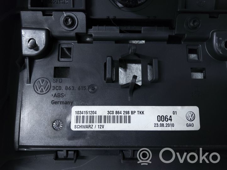 Volkswagen PASSAT CC Grille d'aération arrière 3C0864298