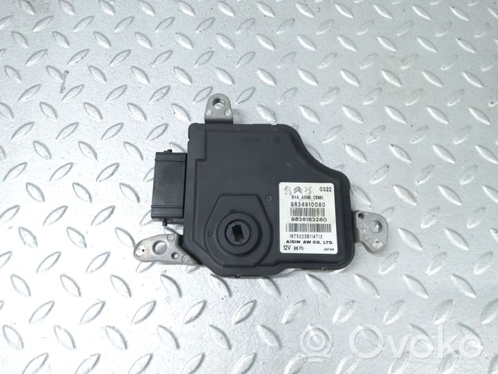 Citroen C4 III e-C4 Module de contrôle de boîte de vitesses ECU 9834910080