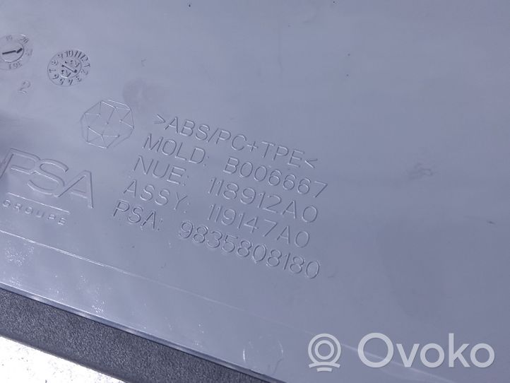 Citroen C4 III e-C4 Tappetino antiscivolo vano portaoggetti 9835808180