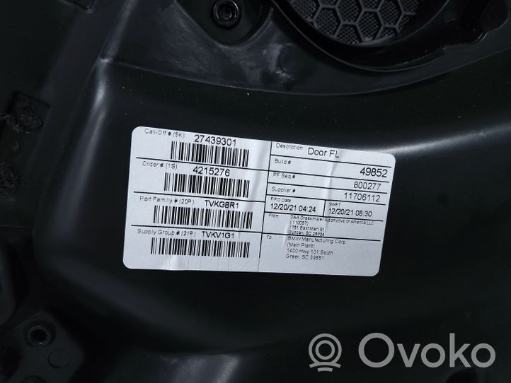 BMW X6 G06 Apmušimas priekinių durų (obšifke) 9473985