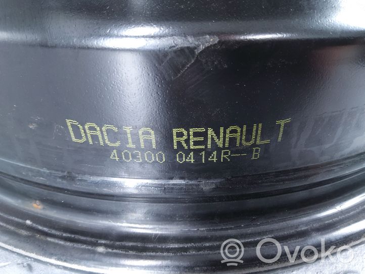 Dacia Duster R16-teräsvanne 403538884R