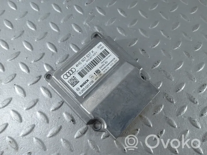 Audi A8 S8 D4 4H Airbag control unit/module 4H0907637K