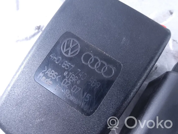 Audi A8 S8 D4 4H Klamra środkowego pasa bezpieczeństwa fotela tylnego 4H08577409B9