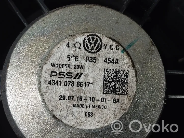 Volkswagen PASSAT B8 USA Głośnik drzwi tylnych 5C6035454A