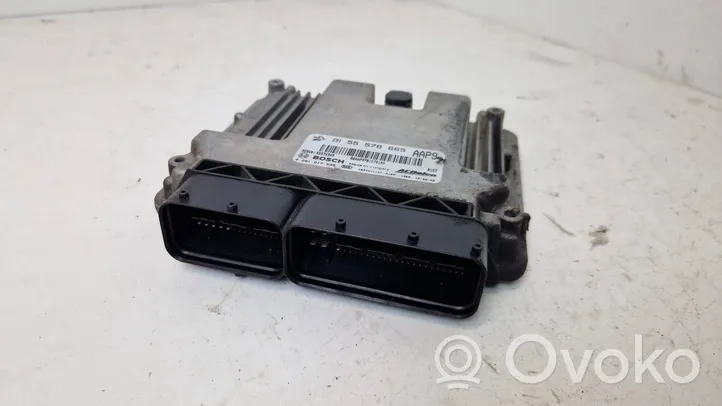 Saab 9-5 Sterownik / Moduł ECU 0281017595